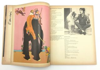 The Beatles Illustrated Lyrics Vintage Book 1969 Edited By Alan Aldridge 7
