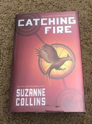 The Hunger Games: 2 Catching Fire By Suzanne Collins Signed 1/1