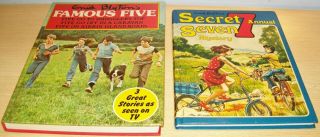 Enid Blyton Hardback Books X2 - Famous Five & Secret Seven Annual
