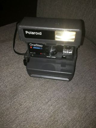 Polaroid One Step Close Up 600 Instant Film Camera With Flash