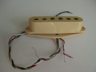 Vintage Fender Stratocaster Guitar Pickup by DiMarzio for Project / Repair Ivory 2