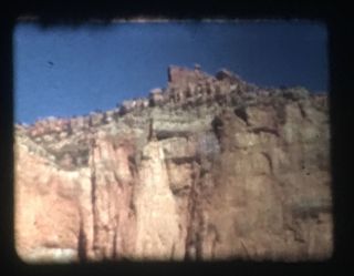 Vintage 1940s 50s 8mm Home Movie Film Reel Trip Vacation WESTERN USA Mountains F 3
