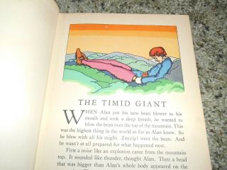 The Timid Giant Earle Ludgin Illustrated By Boris Riedel Children ' s Press 1932 5
