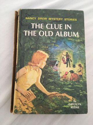 Nancy Drew 24 Clue In The Old Album Signed By Harriet Adams 25 Chapters Keene