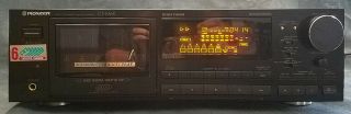 Pioneer Multi Cassette Changer Ct - M6r 6 Cassette Multi - Play Fully Japan