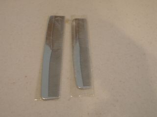 Vintage Warren Products Stainless Steel Comb Made In Japan 6 Inches