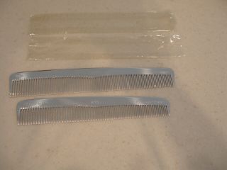 Vintage Warren Products Stainless Steel Comb Made in Japan 6 Inches 2
