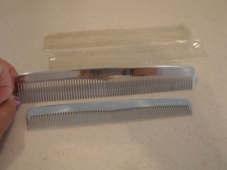 Vintage Warren Products Stainless Steel Comb Made in Japan 6 Inches 3