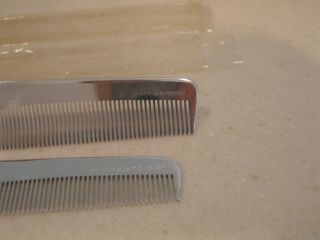 Vintage Warren Products Stainless Steel Comb Made in Japan 6 Inches 4