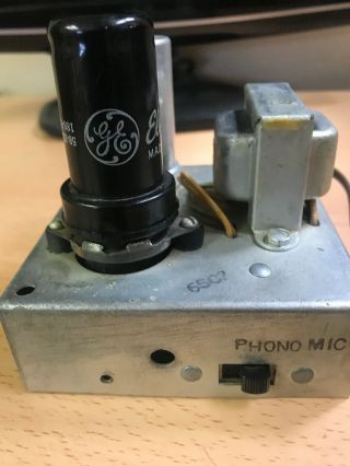GE UPX - 003B Phono Microphone Preamplifier PREAMP Not Buy 4