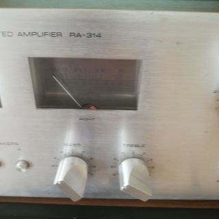 Vintage Rotel Integrated Stereo Amplifier RA - 314 Spares 4