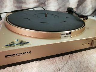 Vintage Marantz Tt - 240 Turntable Vinyl Record Player And Functional.