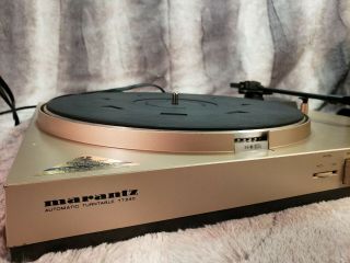 Vintage Marantz TT - 240 Turntable Vinyl Record Player and functional. 2