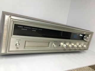 Vintage Fisher MC 3000 Receiver Integrated Component System Wooden Finish 2