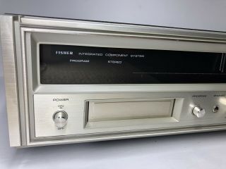 Vintage Fisher MC 3000 Receiver Integrated Component System Wooden Finish 5