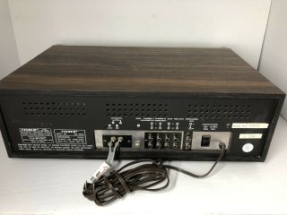 Vintage Fisher MC 3000 Receiver Integrated Component System Wooden Finish 7