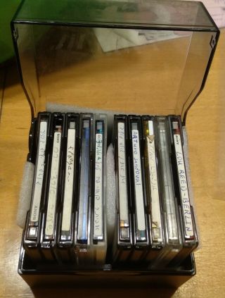 10 Recodable MD MINIDISC Media With case,  SONY box.  REAL VINTAGE 4