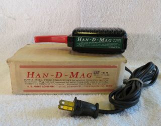 Vintage Han - D - Mag Model 10 Double Ended Probe Tape Deck Demagnetizer 115v