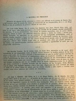 EN BABIA,  EL MANUSCRITO DE UN BRAQUICEFALO / J.  I.  DE DIEGO PADRO/ PUERTO RICO 4