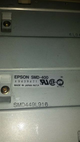 Epson SMD - 400 3.  5 in disk drive 4