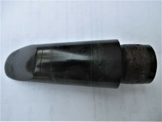 Vintage Selmer Table Hs K7 Clarinet Mouthpiece.  Hard Rubber