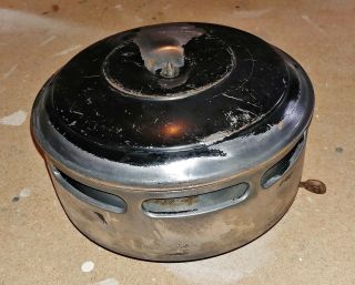 Vintage Air Cleaner Oil Bath 9 " - 1.  25 " Carb Opening - Ford Chevy Dodge Rat Rod