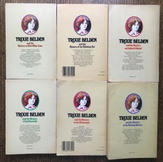Set of Ten Trixie Belden SC Books Kathryn Kenny 11 - 20 Young Adult Mystery 3