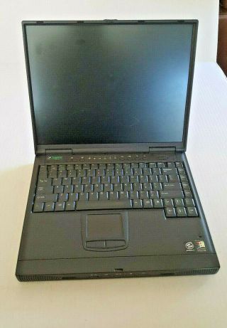 Vintage Gateway Solo 9300 Windows 98 Laptop Microsoft Great