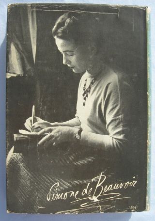 THE MANDARINS,  Simone de Beauvoir (1956) Hardcover w/ dust jacket,  Good cond. 2
