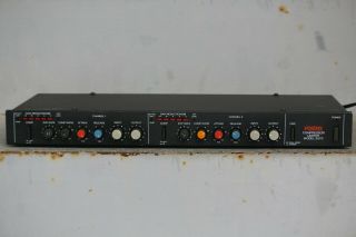 Fostex Model 3070 Vintage Dual Channel Compressor Limiter Module 100v