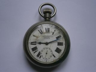 Vintage Gents Military Pocket Watch Ww1 Mechanical Watch Spares
