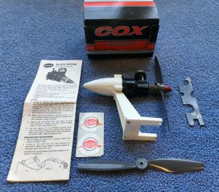 Vintage Cox Black Widow Rc Airplane Engine,  Engine Tool,  Plus