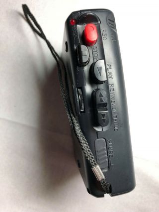 Vintage Sony TCM - 20DV Personal Portable Handheld Cassette Tape Voice Recorder 3