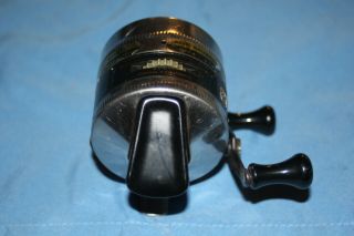 Vintage Pre - owned Zebco Omega 181 Spincast Reel Fishing Tackle Box Find 2