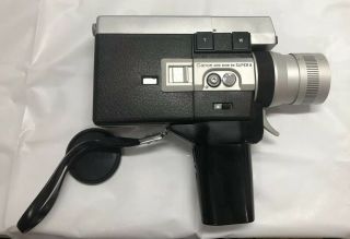Canon 8 Auto Zoom 518 Vintage Movie Camera W/ Case