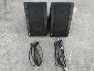 Acoustic Research Ar 570 Powered Partner Speakers With Cords Sound Great