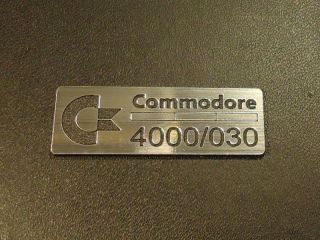 Commodore Amiga 4000 030 Label / Logo / Sticker / Badge 42 x 15 mm [271] 2