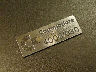 Commodore Amiga 4000 030 Label / Logo / Sticker / Badge 42 x 15 mm [271] 3