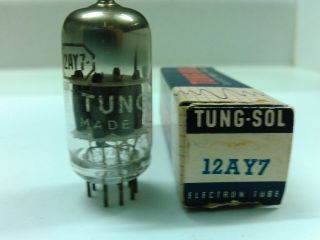 Vintage Tung Sol 12ay7 (6072) Vacuum Tube Made In Usa 1964