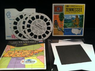 Vintage View - Master Reels Set Tennessee State Tour Series w/ booklet 4