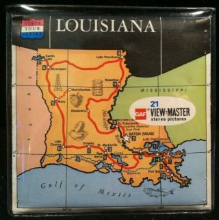 Vintage View - Master Reels Set Louisiana State Tours Series