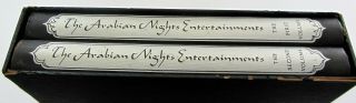 The Arabian Nights Entertainments By Richard Burton Heritage Press 2 Vols.  1955