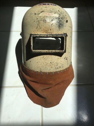 Vintage Welding Mask And Face Shield