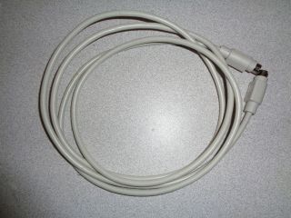 Macintosh Serial Cable 6ft Vintage Apple Macintosh Serial Printer Cable Din - 8