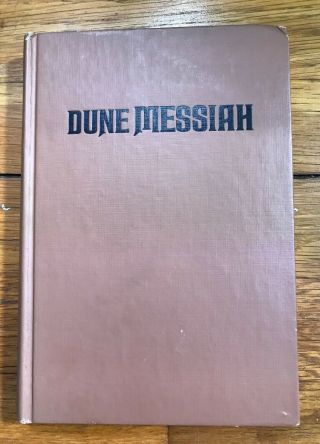 First Edition 1969 Dune Messiah Frank Herbert Sequel To Dune Hardcover Vguc