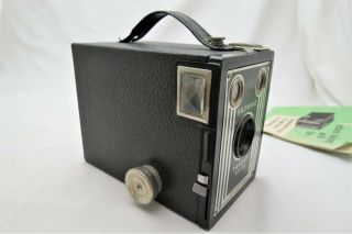 Vintage Kodak Brownie Target Six - 20 Box Camera With Instruction Book 3