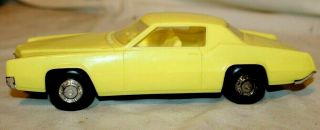 Vintage Processed Plastic Co.  1968 Cadillac Eldorado Dealer Promo Car Model