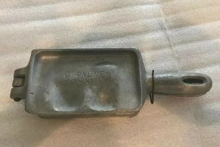 Vintage C.  Palmer 352 Sinker Mold.  Casting Fishing Lead Pyramid Weights