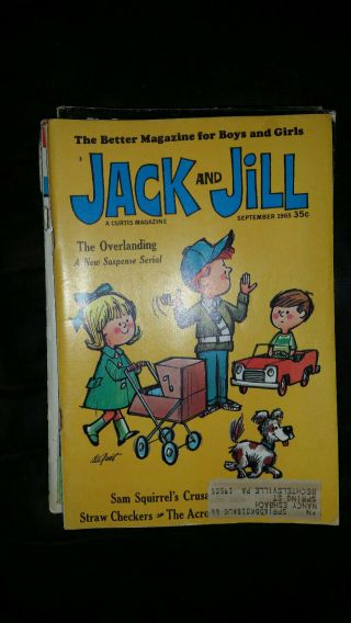 15 VIntage Jack and Jill Childrens Magazines 1960 ' s 4