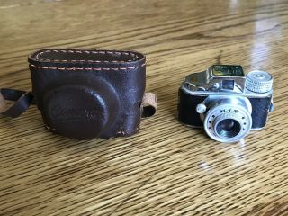 Vintage 1950’s Hit Miniature Spy Camera - Japan W/case